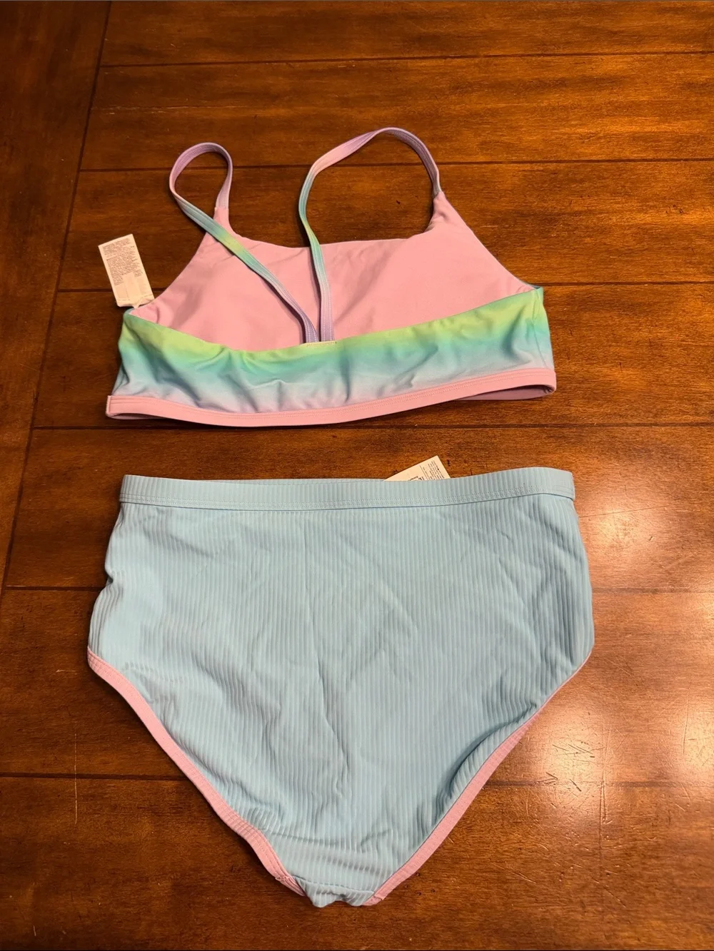 Athleta Girl Two-Piece Reversible Swim Set